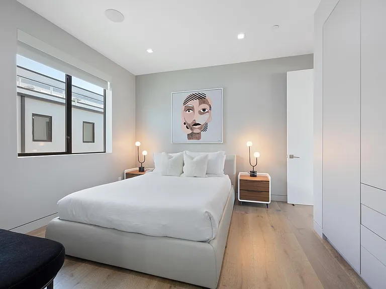 Sleep comes easy in the upstairs bedroom suite