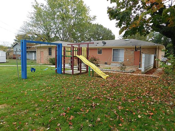 Kids Playground in back yard