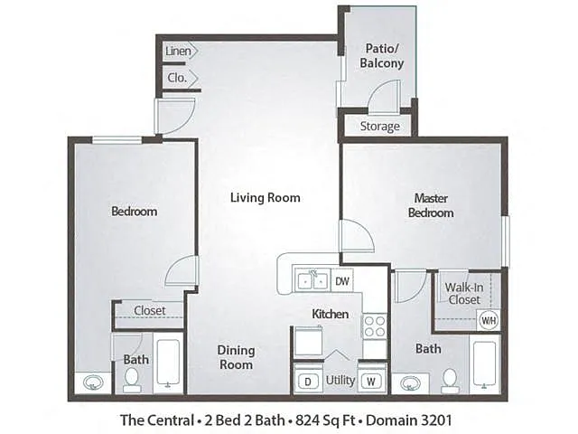 Floor plan The Central