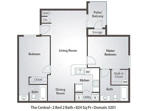 Floor plan The Central