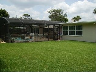 Rear Elevation/Large Yard