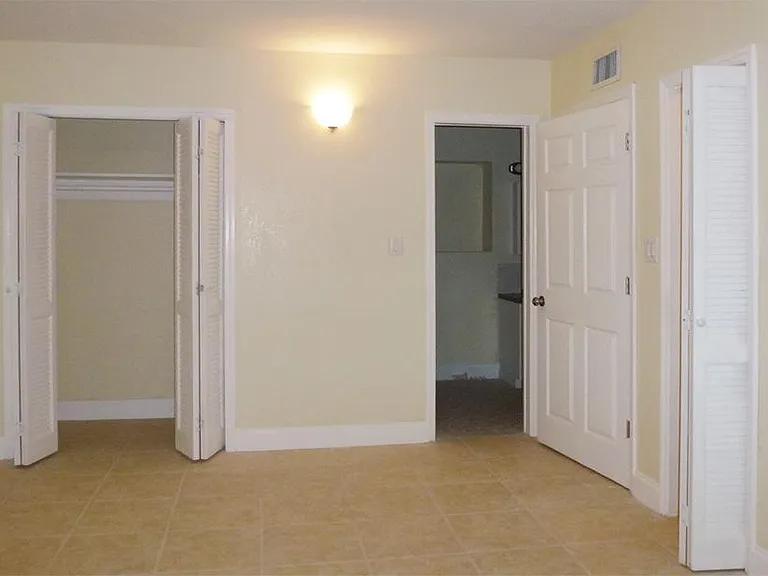Another bedroom, two large closets in this one!