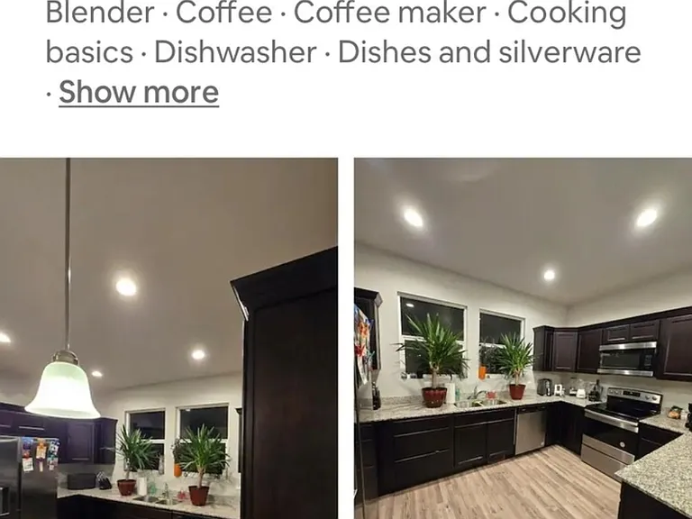 Shared Full Kitchen