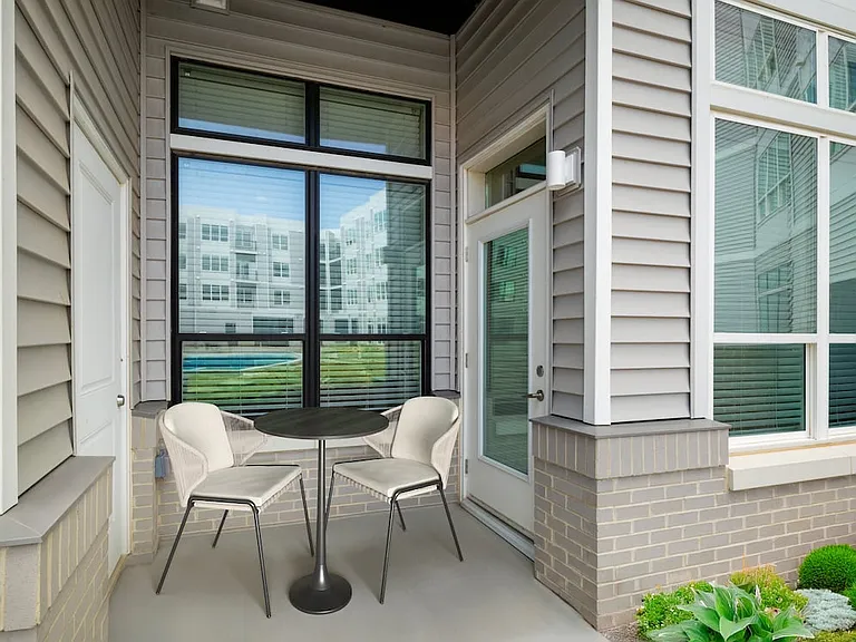 Private balcony