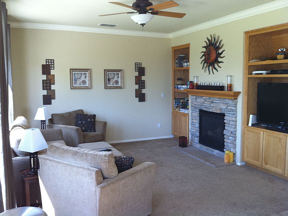 Downstairs Living Room, Fireplace, Ent. Center