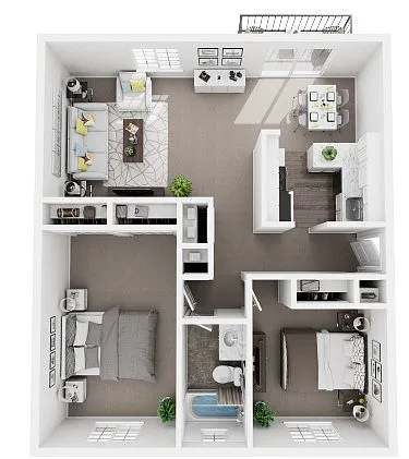 Floor plan Downing Classic