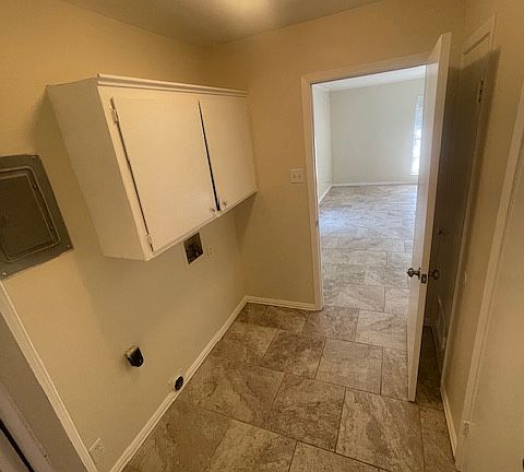 Separate laundry room