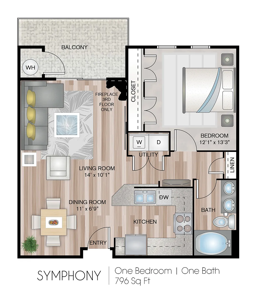 Floor plan Symphony