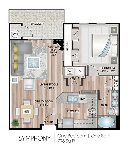 Floor plan Symphony
