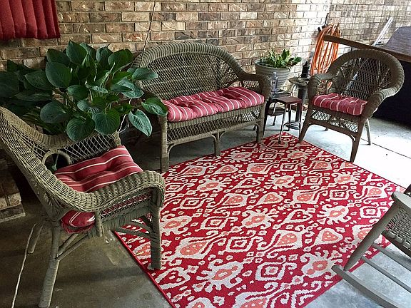Back Porch Sitting Area