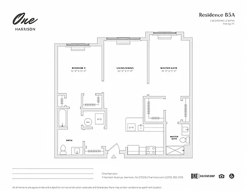 Floor plan Residence B5A