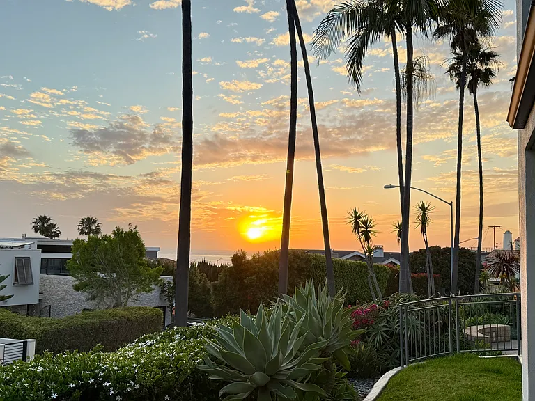 Sunset View from Back of Condo