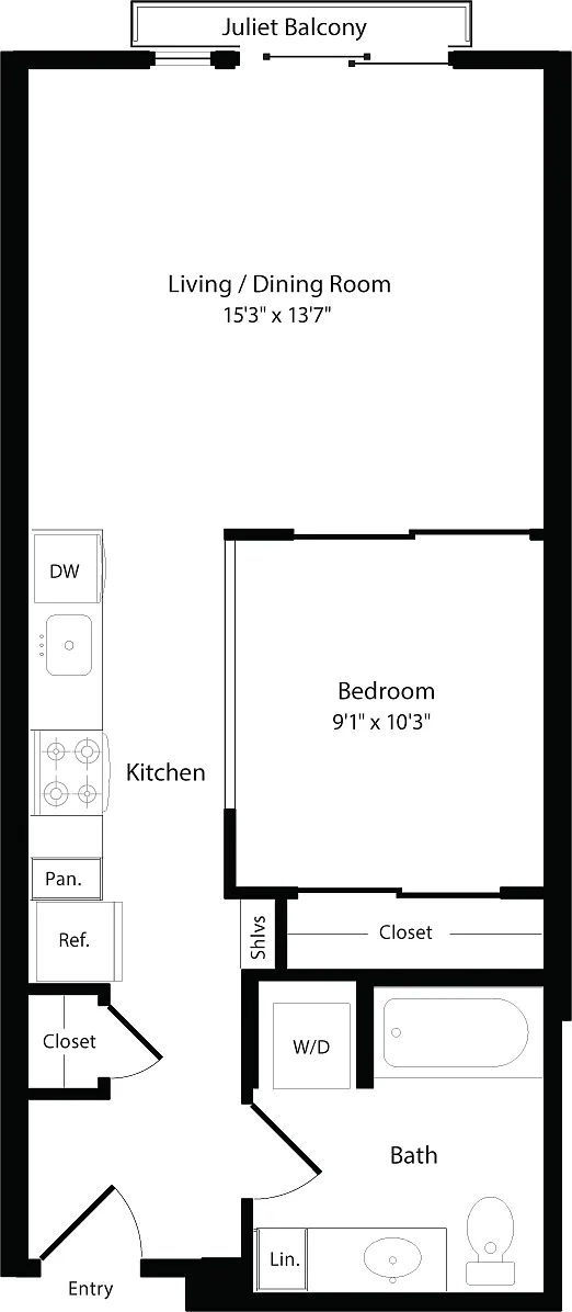 Floor plan O2 West