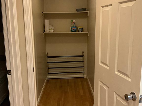 Walk in storage closet