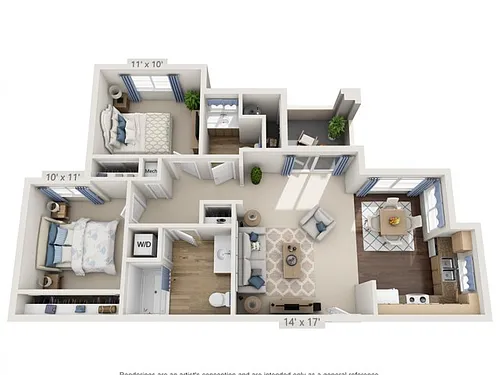 Floor plan Springsteen