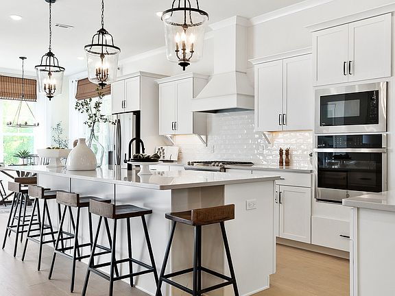 Striking kitchen with island