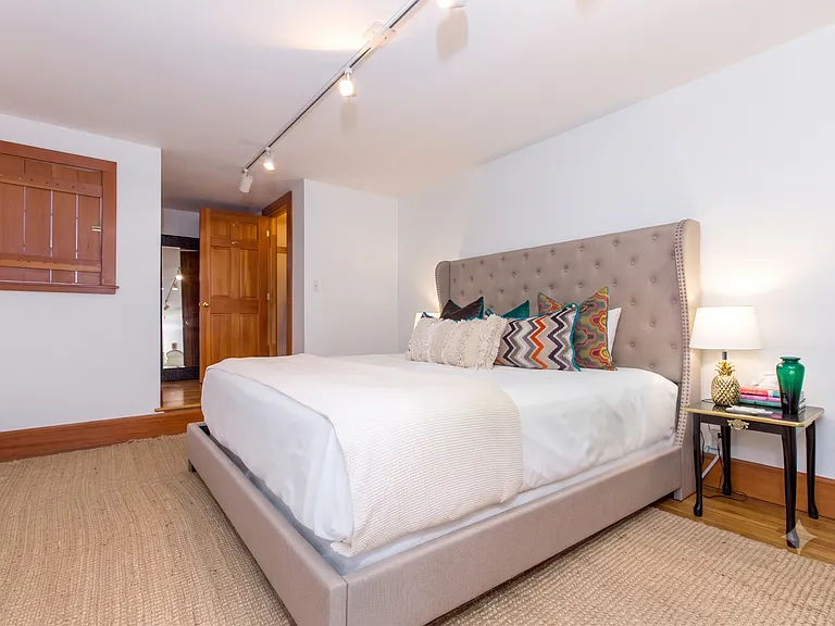 Large, quiet downstairs bedroom.