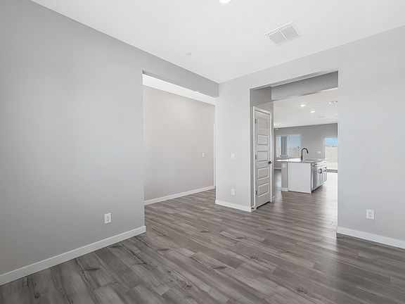 Dining room off of the entry with direct access to the kitchen.