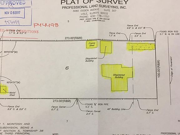 Structures removed,lot clear