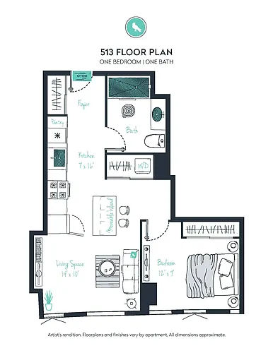 Floor plan A02