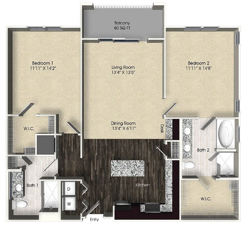 Floor plan B4