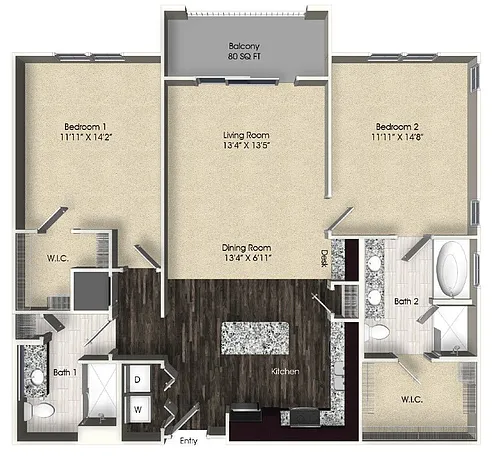 Floor plan B4