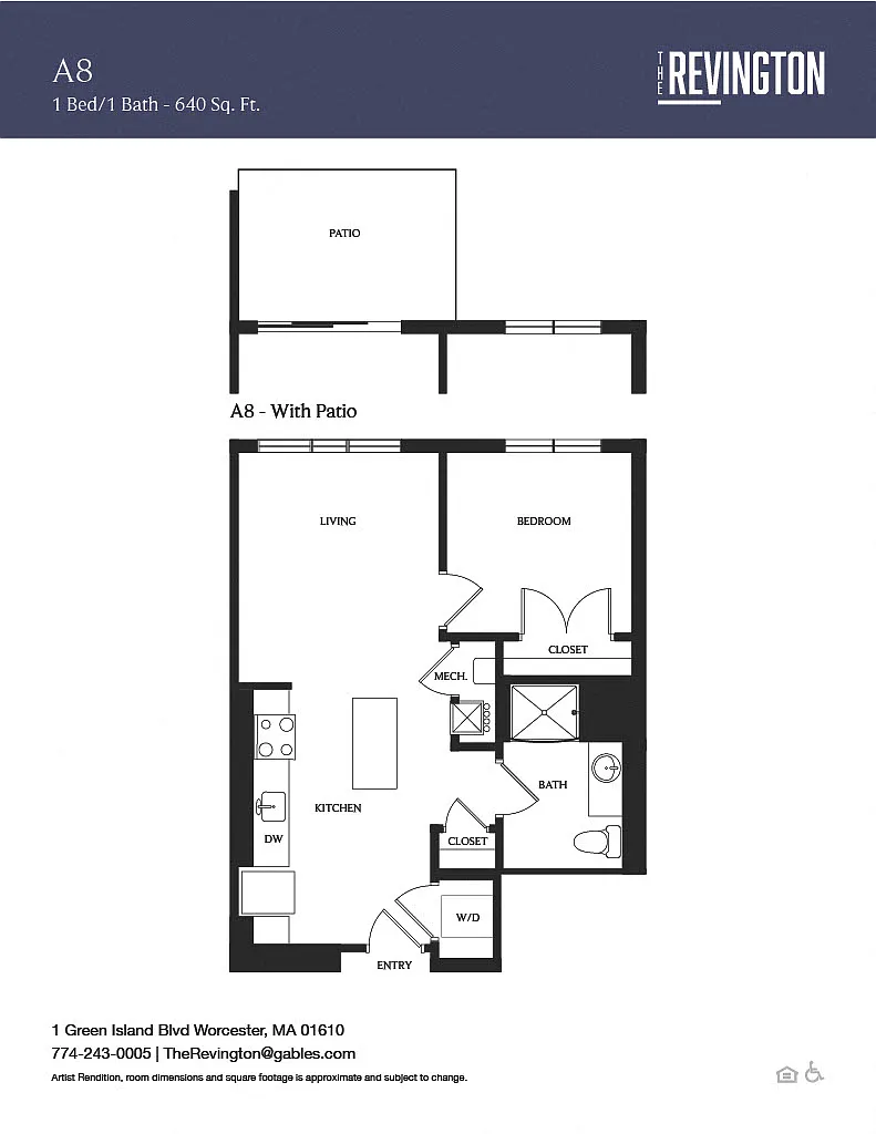 Floor plan A8