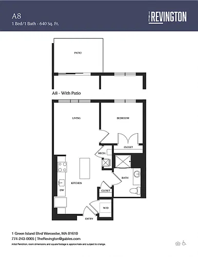 Floor plan A8