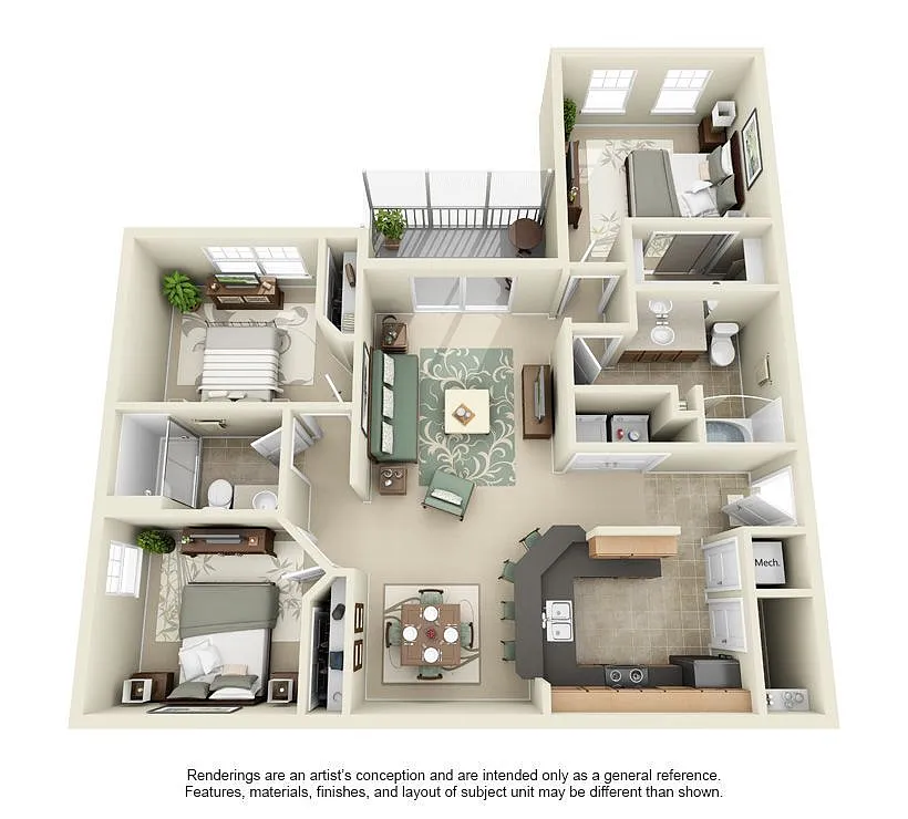 Floor plan Mendoza