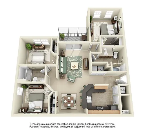 Floor plan Mendoza