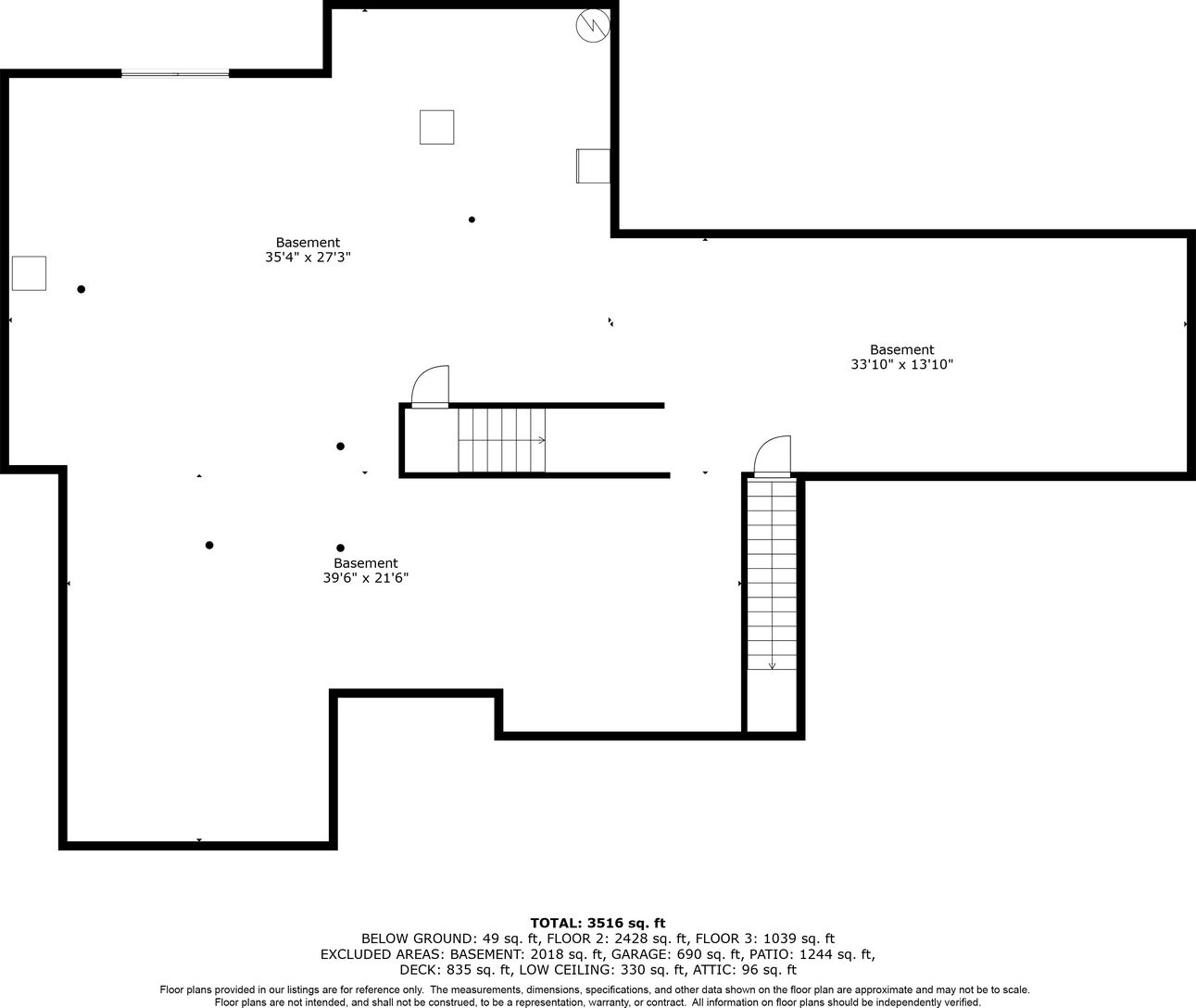  Basement Floor Plan