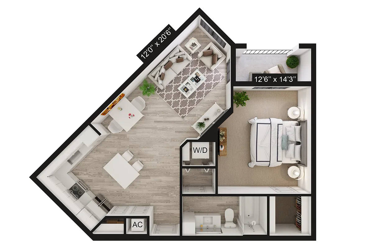 Floor plan A1