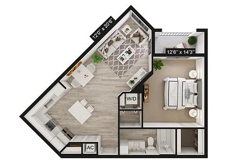 Floor plan A1
