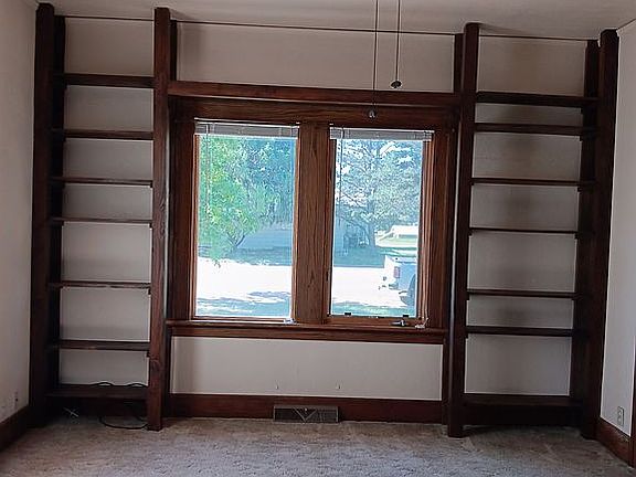 Living room windows on south