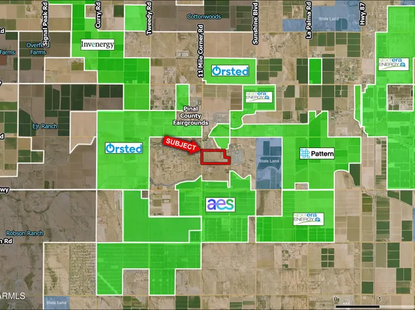 0 S 11 Mile Corner Road #-, Coolidge, AZ 85128