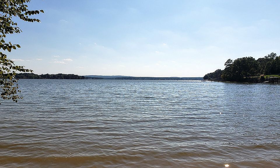 View from water's edge