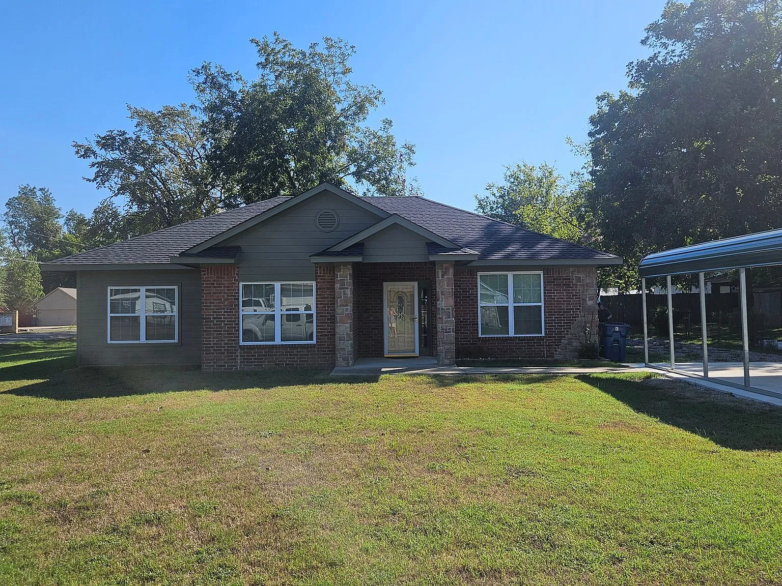 Storm Shelter inside charming 3BR, 2BA Single-Family Home in Krebs - Available Nov 2026, $1500/mo — Photo 1