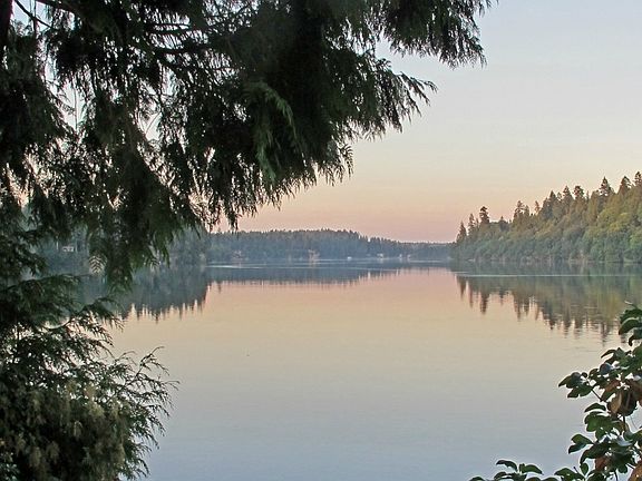 Views of Hammersley Inlet from the home. 
