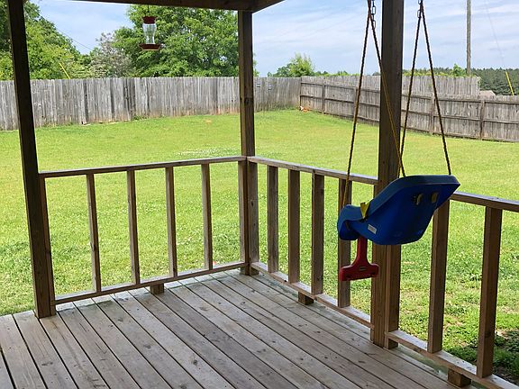 View of backyard