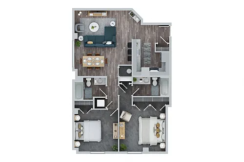 Floor plan B8M