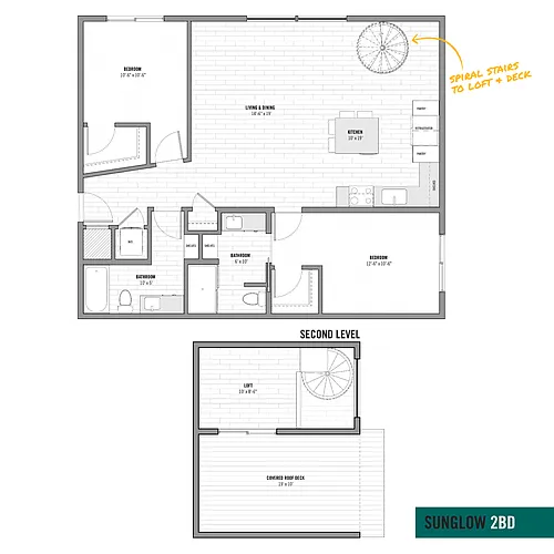 Floor plan Sunglow
