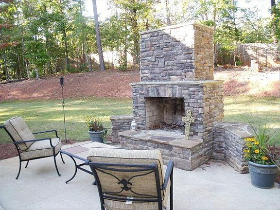 Outdoor Fireplace
