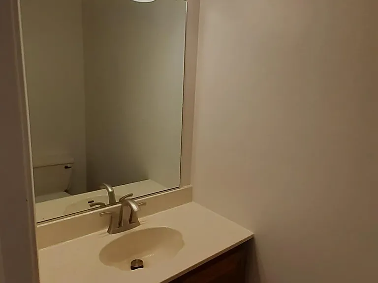 Down stairs half bath.