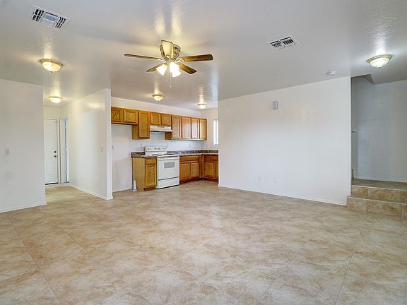 Kitchen and living room