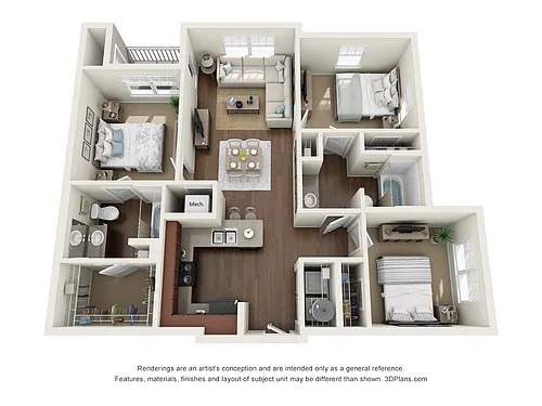 Floor plan C