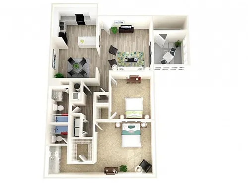 Floor plan 2BR