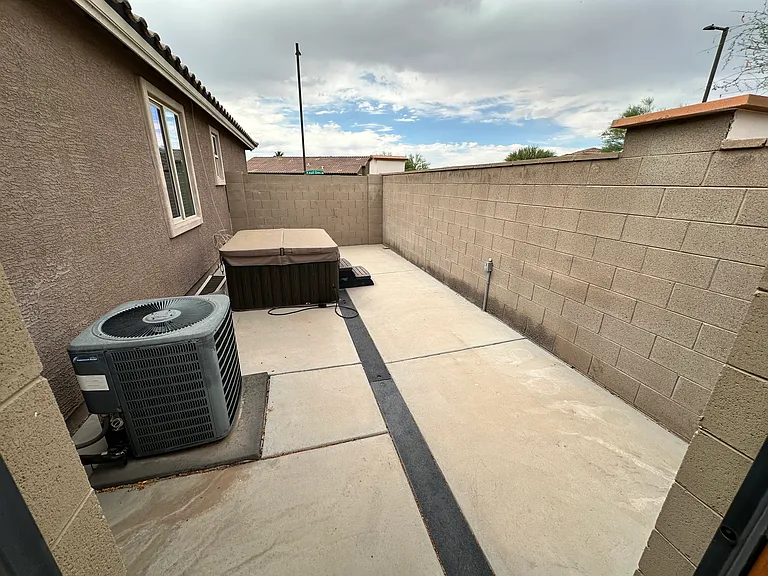 Spa will be removed before move in