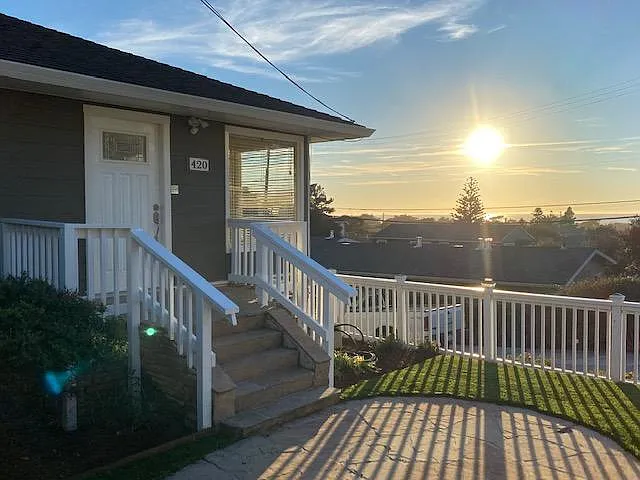 Front yard- Sunset
