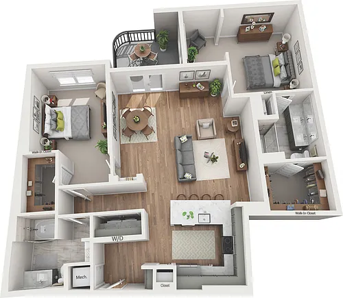 Floor plan B2
