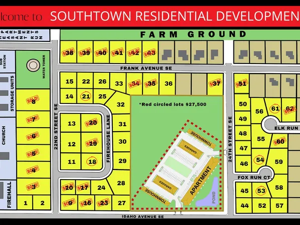 Southtown Addition Lots, Huron, SD 57350